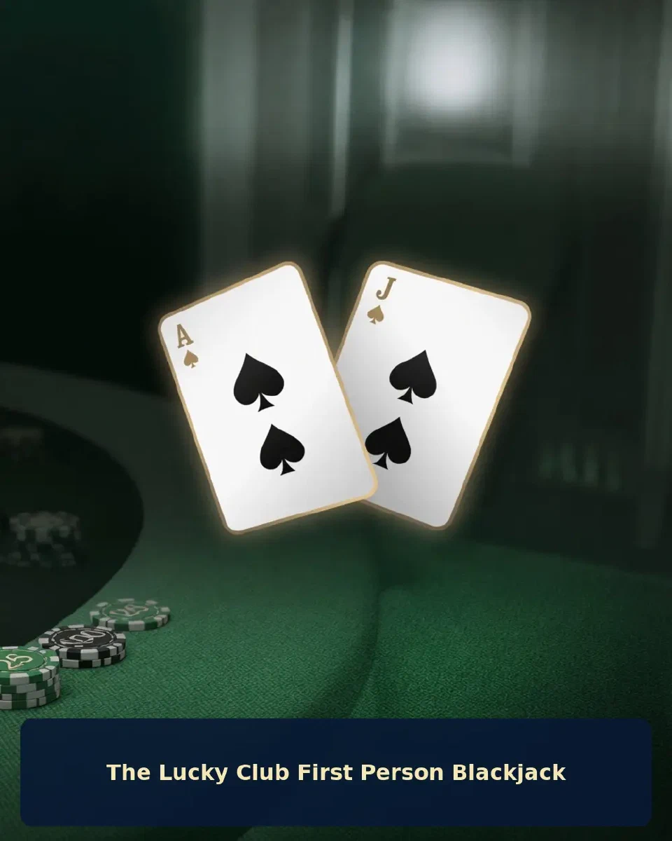 Cover von The Lucky Club First Person Blackjack