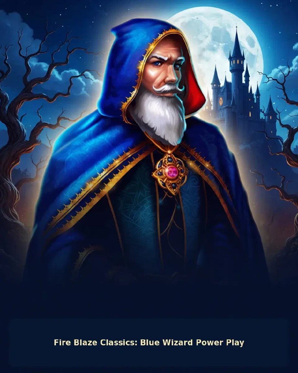 Cover von Fire Blaze: Blue Wizard PowerPlay Jackpot